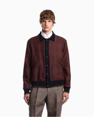 Emporio Armani Bomber Jacket - Red