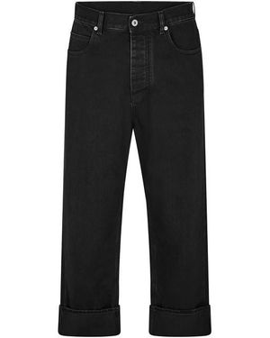 Bottega Veneta Straight Leg Jeans - Black