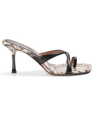 Paris Texas Heeled Sandals - Multicolour