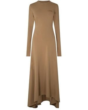 Vetements Maxi T-Shirt Dress - Natural