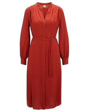 BOSS Dibanora6 10236727 01 Corduroy Trousers - Red