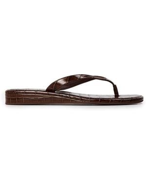Loeffler Randall Lina Flip Flops - Brown