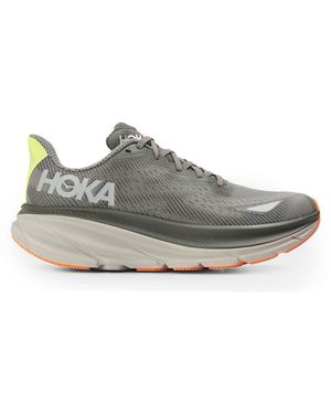 Hoka One One Clifton 9 Gore-Tex Running Shoes - Grey