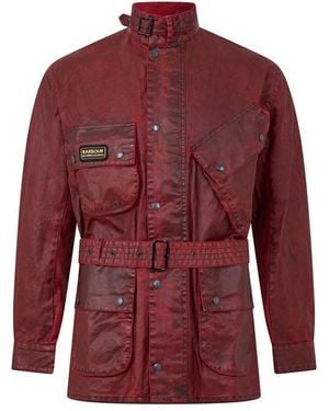 Barbour B.Int 90Th Ann A7 Jk Sn64 - Red
