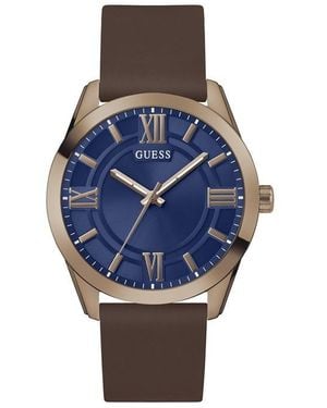 Guess Elliot Analogue Quartz Watch - Blue