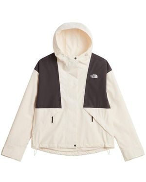 The North Face Lux Mountain Waterproof Long Sleeve Softshell Jacket - Grey