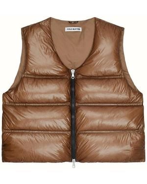 Cole Buxton Cole Dwn Intd Vest - Brown