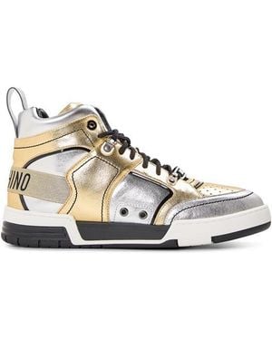 Moschino Court Trainers - Natural