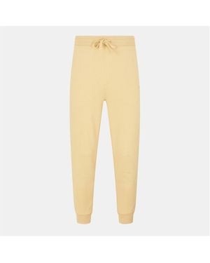 HUGO Closed Cuff Fleece Joggers - Yellow