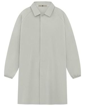 adidas Athletic Weather-Resistant Overcoat - Grey