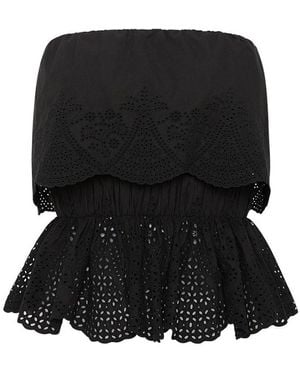 Posse Beryl Strapless Top - Black