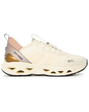 Steve Madden Surge Low Top Trainers - White
