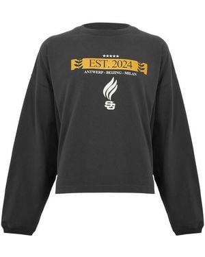 SUMMER GAMES Laurel Long Sleeve T-Shirt - Black