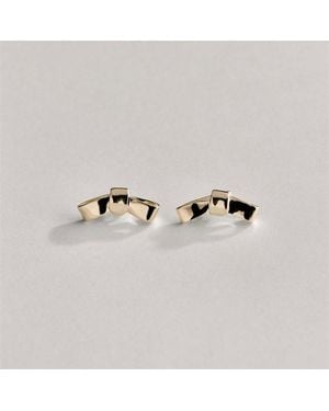 Annika Inez Annika Cravat Earng Ld61 - Metallic