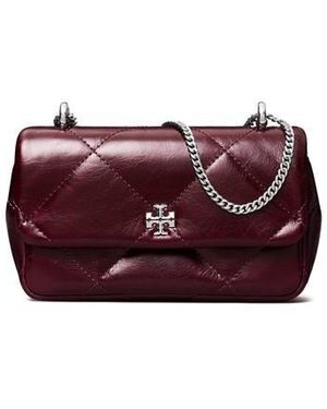 Tory Burch Kira Mini Diamond Shoulder Bags - Purple