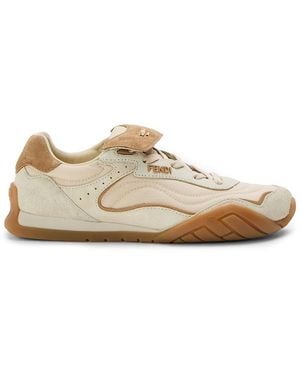 Fendi Low-Top Trainers - Natural