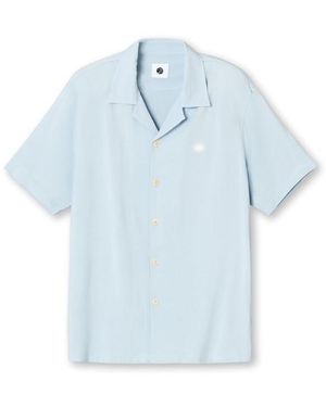 Pretty Green Plain Short-Sleeve Regular Fit T-Shirt - Blue