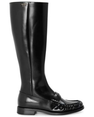 Off-White c/o Virgil Abloh Tractor Motor Lace Boots - Black