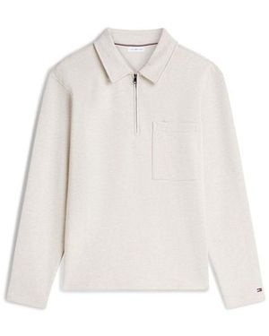 Tommy Hilfiger 1/4 Zip Fleece - White