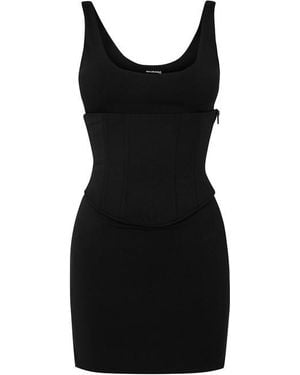 Mars the Label Sandra Halter Mini Dress - Black