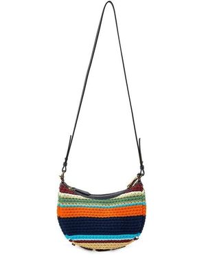 Fendi Crochet Hobo Bag - Multicolour