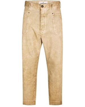 Vivienne Westwood Wide Leg Jeans - Natural