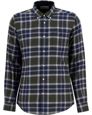 Barbour Rasay Tailored Long-Sleeved Shirt - Black