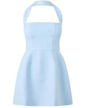 Odd Muse Structured Mini Dress - Blue