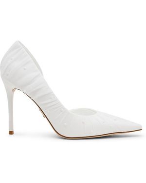 Steve Madden Stiletto Court Shoes - White