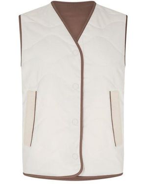 Varley Lori Reversible Gilet - Natural
