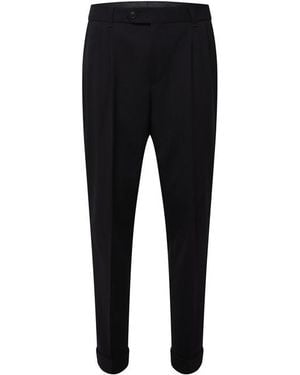 BOSS C-Perin-Dpl-Tu-253 Tapered Fit Trousers - Black