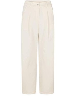Nike Open Hem Fleece Joggers - White