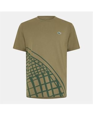 Lacoste Us Open Tee Sn54 - Green