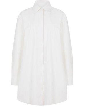 Givenchy Wrapped Long Sleeve Shirt - White