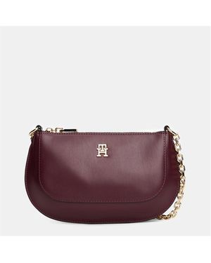 Tommy Hilfiger Glam Crossover Crossbody Bag - Purple