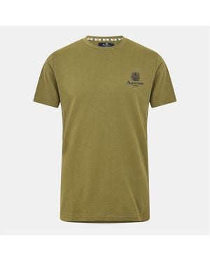Aquascutum Logo Tee - Green