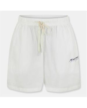 MKI Miyuki-Zoku Mki Script Short - White