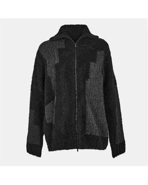 Yohji Yamamoto Full Zip Fleece - Black