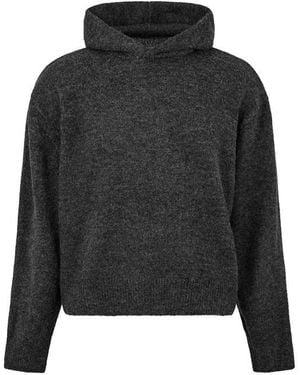 MKI Miyuki-Zoku Mki Mohair Hoody - Black