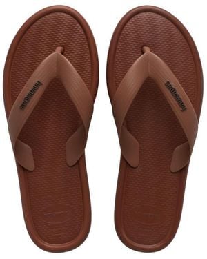 Havaianas Puffed Up Flip Flops - Brown