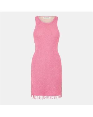 Asta Resort Natalia Tailored Stretch Mini Dress - Pink