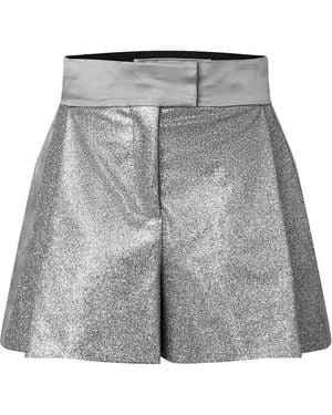 Off-White c/o Virgil Abloh Off Metallic Bermuda Shorts - Grey
