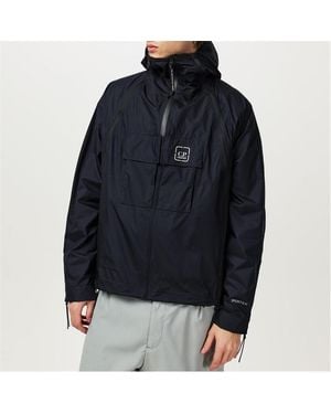 CP COMPANY METROPOLIS Bloom Breathable Light Rain Anorak - Blue