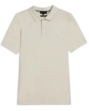 Ted Baker Zeiter Polo Shirt - Natural