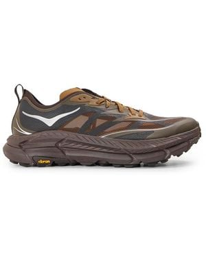 Hoka One One Mafate Speed Trail Running Shoes - Brown