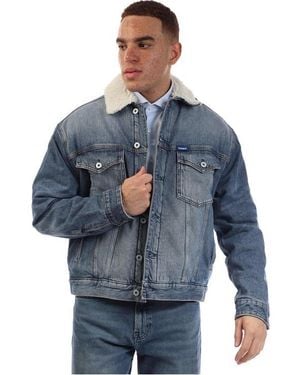HUGO Dex/1 Slim Fit Jeans - Blue
