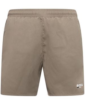 BOSS Swordfish Swim Shorts - Green
