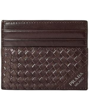 Prada Wvn Card Sn64 - Brown
