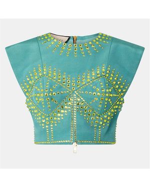 Gucci Sleeveless Shirt - Green