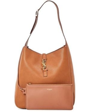Saint Laurent Saint Lrg Le5A7 Hobo Ld62 - Brown